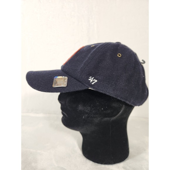 Chicago Bears Stoney Clover Lane x '47 Brand Field Goal Clean Up Navy Blue Hat - Picture 3 of 12